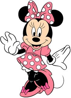 Minnie Mouse Logo 15 vinyl decal